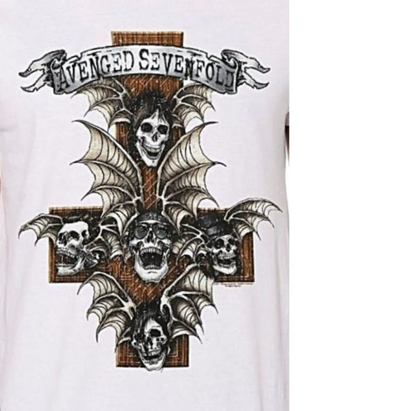 Avenged Sevenfold A7X God Hates Us metal rock Official T-Shirt S NWT - Picture 3 of 5